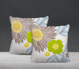 Jax Floral Reversible Indoor/Outdoor Square Pillow