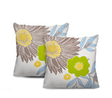 Jax Floral Reversible Indoor/Outdoor Square Pillow