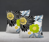 Jax Floral Reversible Indoor/Outdoor Square Pillow