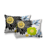 Jax Floral Reversible Indoor/Outdoor Rectangular Pillow