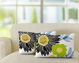 Jax Floral Reversible Indoor/Outdoor Rectangular Pillow