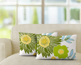 Jax Floral Reversible Indoor/Outdoor Rectangular Pillow