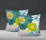 Jax Floral Reversible Indoor/Outdoor Square Pillow