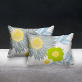 Jax Floral Reversible Indoor/Outdoor Rectangular Pillow