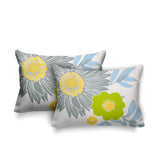 Jax Floral Reversible Indoor/Outdoor Rectangular Pillow