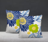 Jax Floral Reversible Indoor/Outdoor Square Pillow