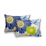 Jax Floral Reversible Indoor/Outdoor Rectangular Pillow