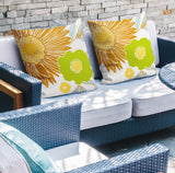 Jax Floral Reversible Indoor/Outdoor Square Pillow