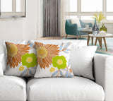 Jax Floral Reversible Indoor/Outdoor Square Pillow