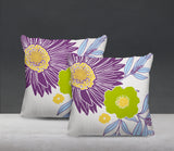 Jax Floral Reversible Indoor/Outdoor Square Pillow