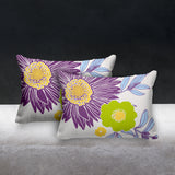Jax Floral Reversible Indoor/Outdoor Rectangular Pillow