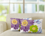 Jax Floral Reversible Indoor/Outdoor Rectangular Pillow