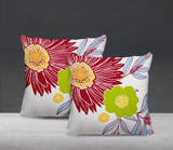 Jax Floral Reversible Indoor/Outdoor Square Pillow