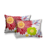 Jax Floral Reversible Indoor/Outdoor Rectangular Pillow