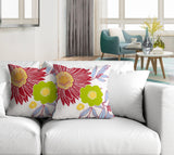 Jax Floral Reversible Indoor/Outdoor Square Pillow