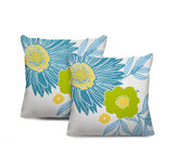 Jax Floral Reversible Indoor/Outdoor Square Pillow