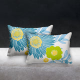Jax Floral Reversible Indoor/Outdoor Rectangular Pillow