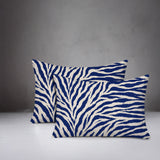 Jay Zebra Print Indoor/Outdoor Reversible Rectangular Pillow