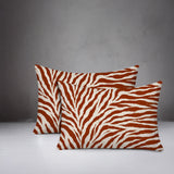 Jay Zebra Print Indoor/Outdoor Reversible Rectangular Pillow