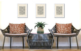 Jay Zebra Print Indoor/Outdoor Reversible Rectangular Pillow