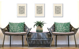 Jay Zebra Print Indoor/Outdoor Reversible Rectangular Pillow