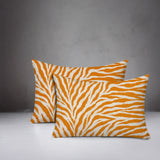 Jay Zebra Print Indoor/Outdoor Reversible Rectangular Pillow