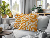 Jay Zebra Print Indoor/Outdoor Reversible Square Pillow
