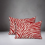 Jay Zebra Print Indoor/Outdoor Reversible Rectangular Pillow