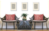Jay Zebra Print Indoor/Outdoor Reversible Rectangular Pillow