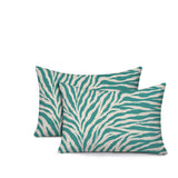 Jay Zebra Print Indoor/Outdoor Reversible Rectangular Pillow