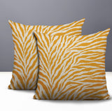 Jay Zebra Print Indoor/Outdoor Reversible Square Pillow