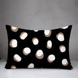 Jayi Spots Indoor/Outdoor Reversible Rectangular Pillow
