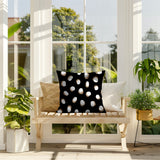 Jayi Spots Indoor/Outdoor Reversible Square Pillow