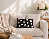 Jayi Spots Indoor/Outdoor Reversible Rectangular Pillow