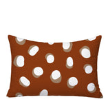 Jayi Spots Indoor/Outdoor Reversible Rectangular Pillow