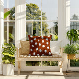 Jayi Spots Indoor/Outdoor Reversible Square Pillow