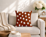 Jayi Spots Indoor/Outdoor Reversible Square Pillow