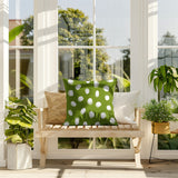 Jayi Spots Indoor/Outdoor Reversible Square Pillow