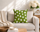 Jayi Spots Indoor/Outdoor Reversible Square Pillow