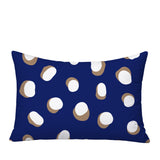 Jayi Spots Indoor/Outdoor Reversible Rectangular Pillow