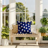Jayi Spots Indoor/Outdoor Reversible Square Pillow
