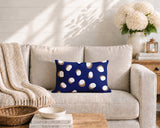 Jayi Spots Indoor/Outdoor Reversible Rectangular Pillow