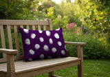 Jayi Spots Indoor/Outdoor Reversible Rectangular Pillow