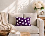 Jayi Spots Indoor/Outdoor Reversible Rectangular Pillow