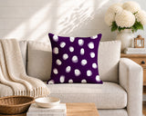 Jayi Spots Indoor/Outdoor Reversible Square Pillow