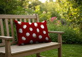 Jayi Spots Indoor/Outdoor Reversible Rectangular Pillow