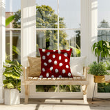 Jayi Spots Indoor/Outdoor Reversible Square Pillow