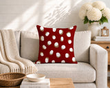 Jayi Spots Indoor/Outdoor Reversible Square Pillow