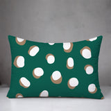 Jayi Spots Indoor/Outdoor Reversible Rectangular Pillow
