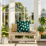 Jayi Spots Indoor/Outdoor Reversible Square Pillow